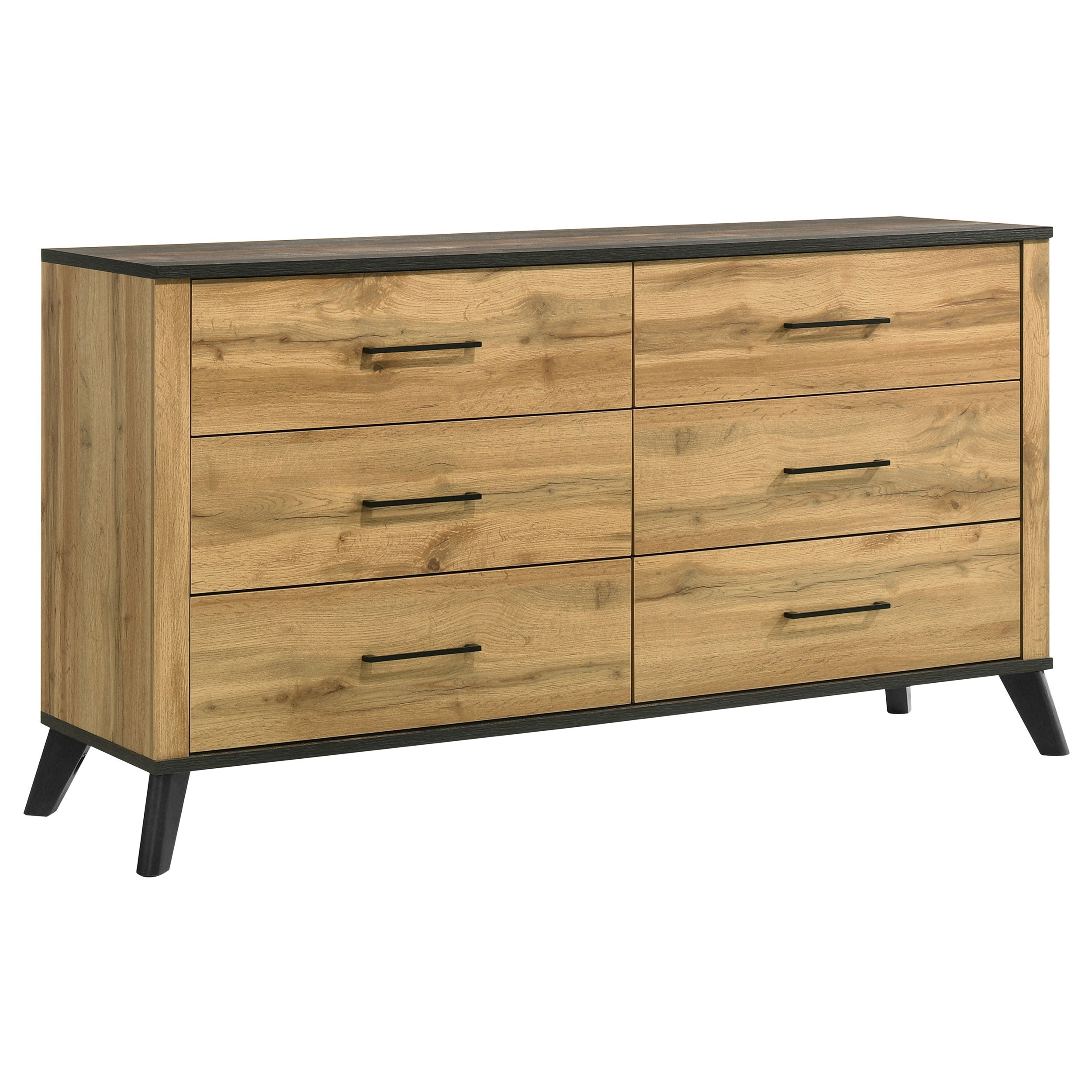 Kaywood 4-piece Eastern King Bedroom Set Natural Pine — view 7