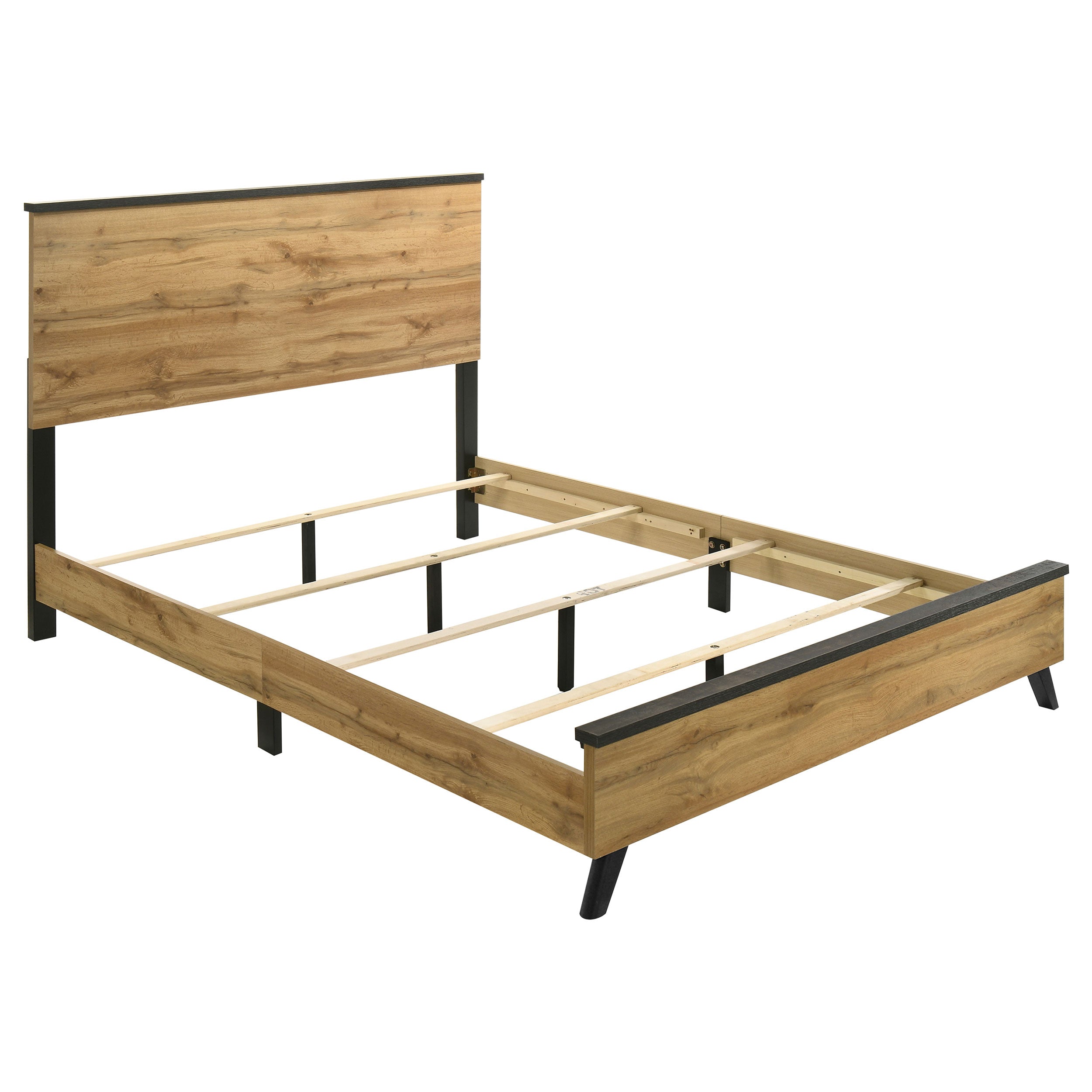 Kaywood 5-piece Eastern King Bedroom Set Natural Pine — view 3