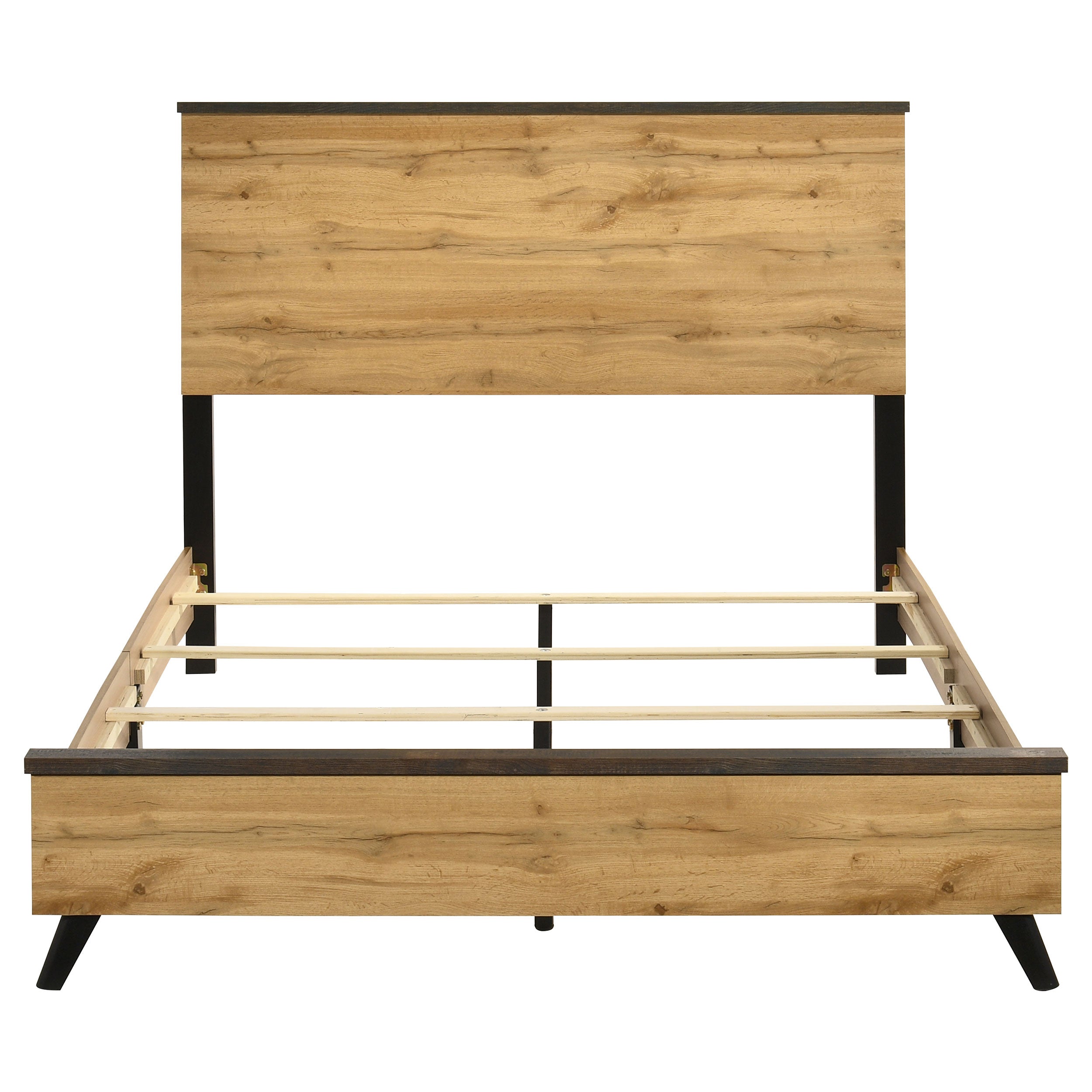 Kaywood 52-inch Queen Panel Bed Natural Pine — view 4