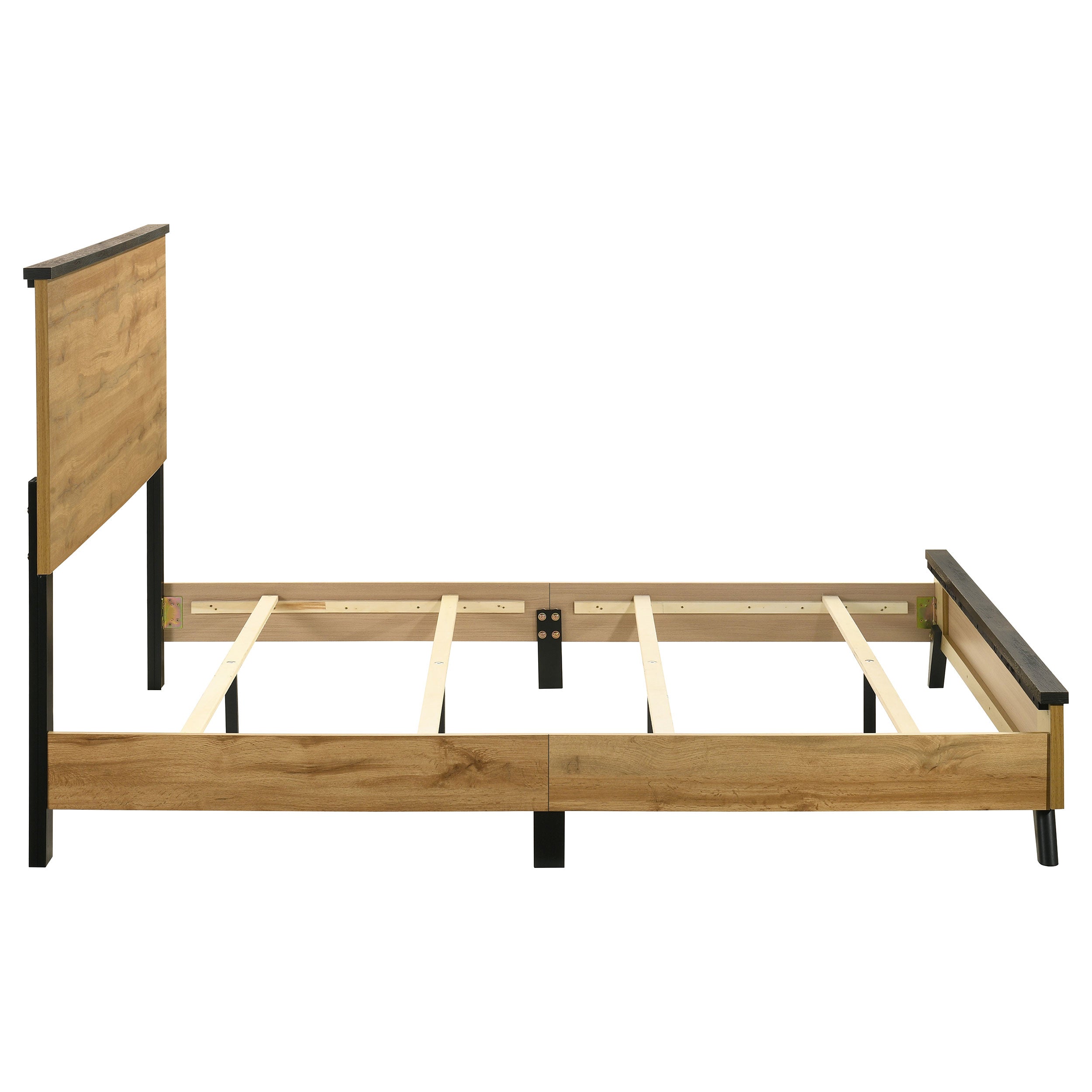 Kaywood 52-inch Queen Panel Bed Natural Pine — view 6