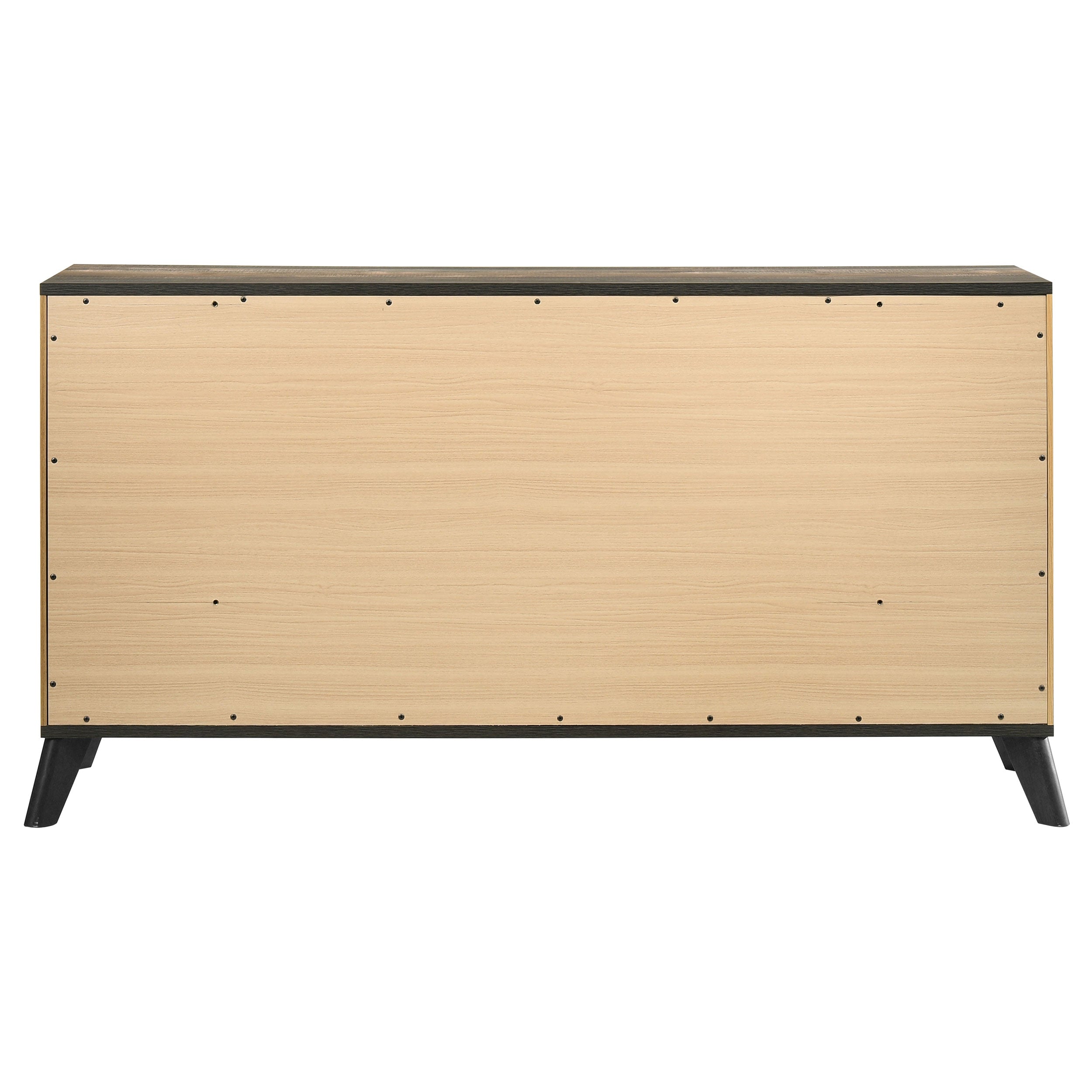 Kaywood 6-drawer Dresser Cabinet Natural Pine — view 7