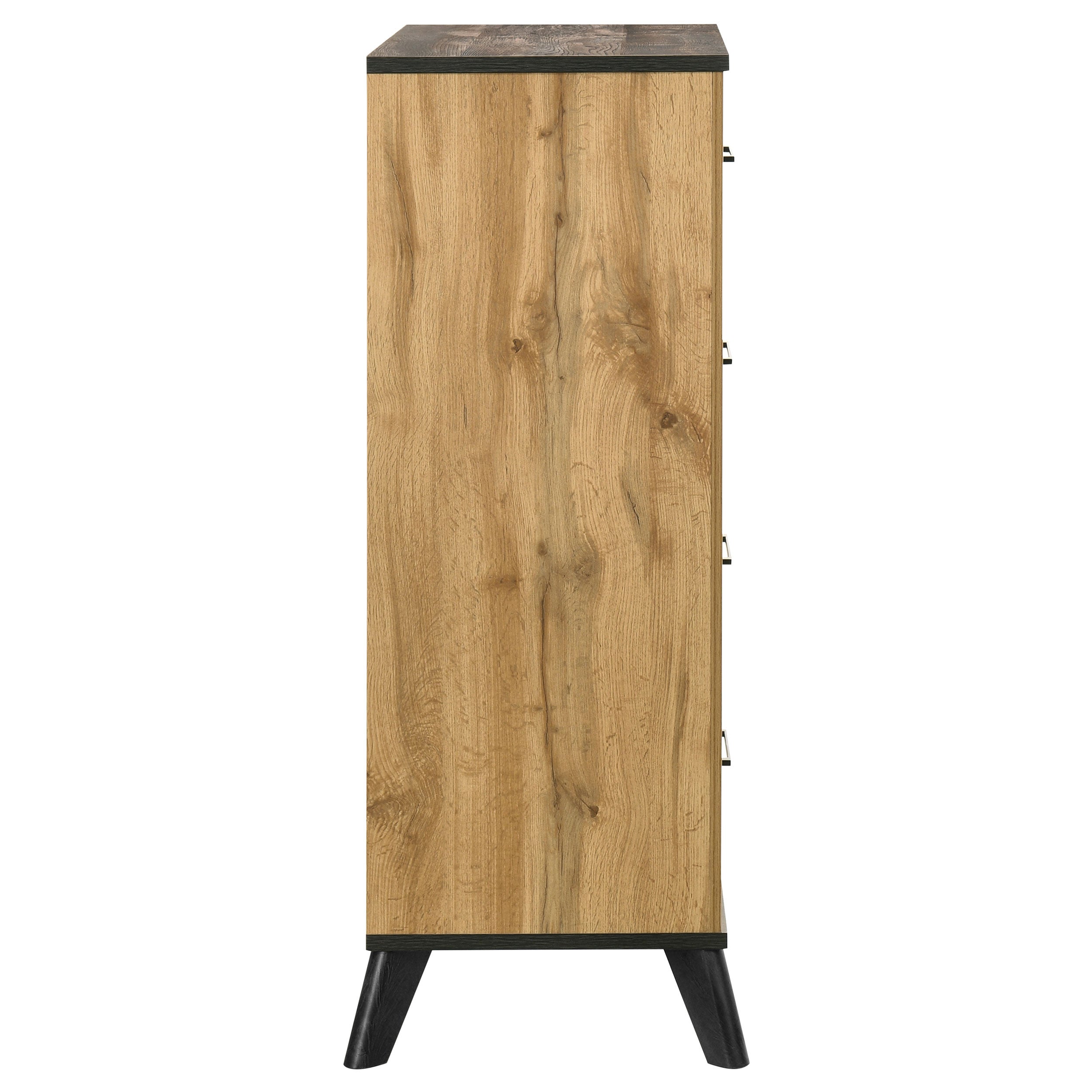Kaywood 4-drawer Bedroom Chest of Drawers Natural Pine — view 9