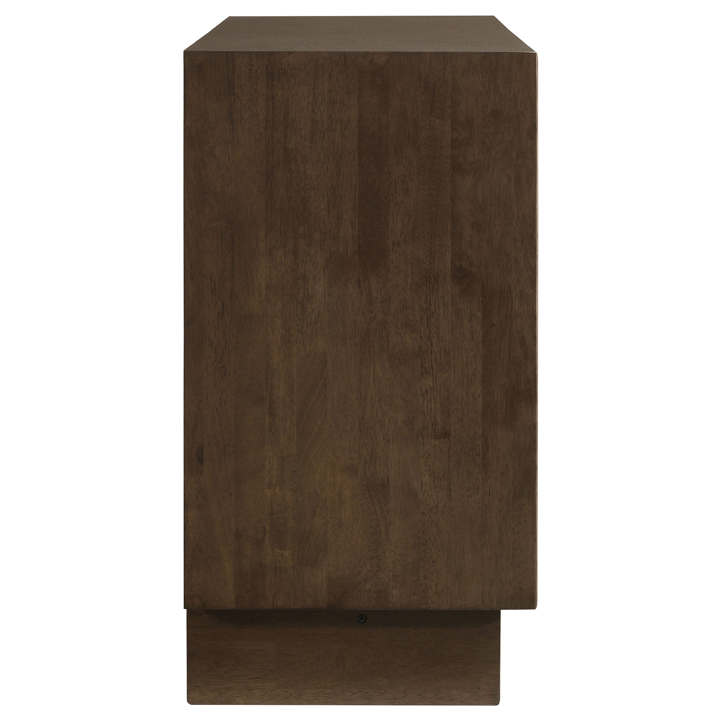 Glenwood 6-drawer Dresser Cabinet Warm Brown — view 9