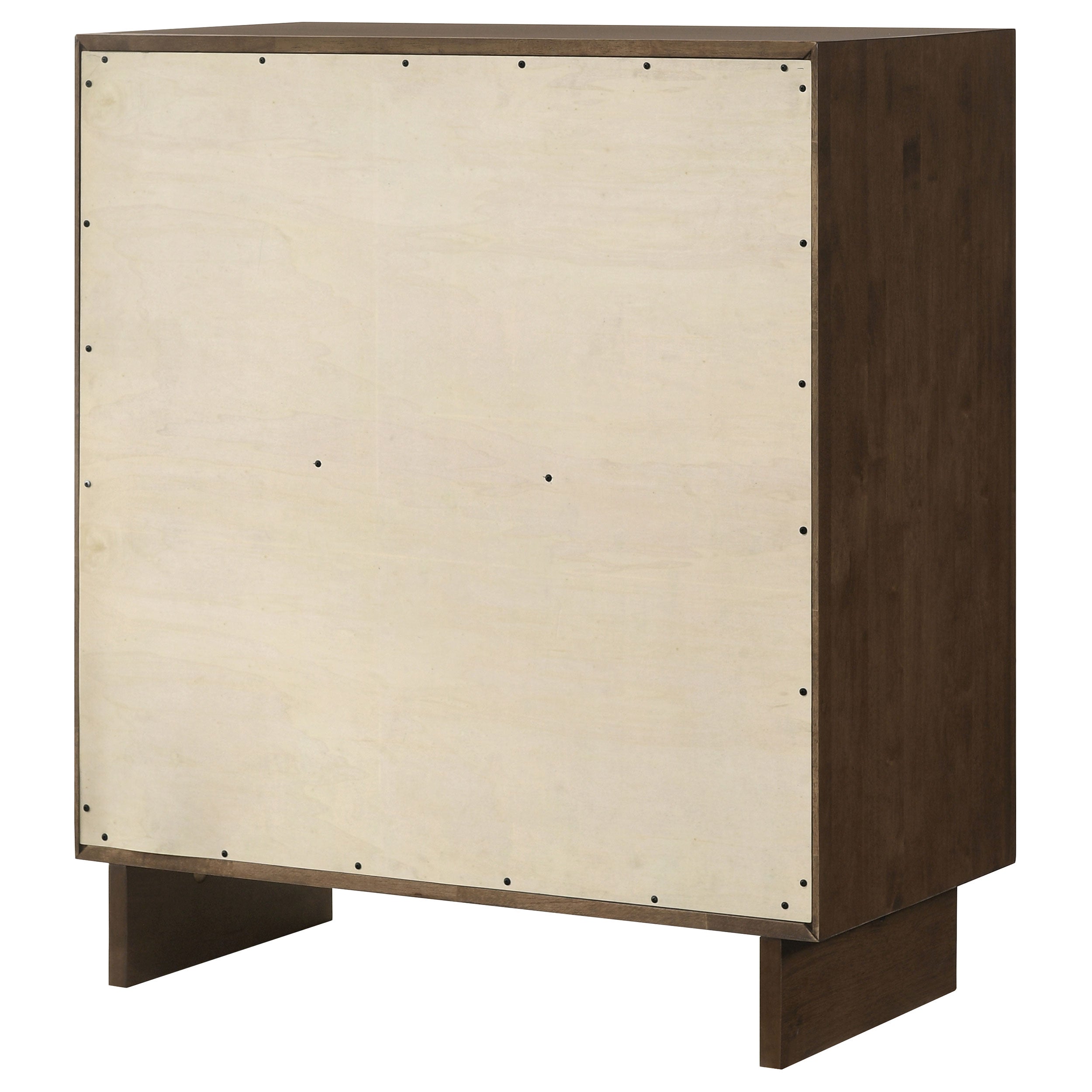 Glenwood 4-drawer Chest of Drawers Warm Brown — view 8