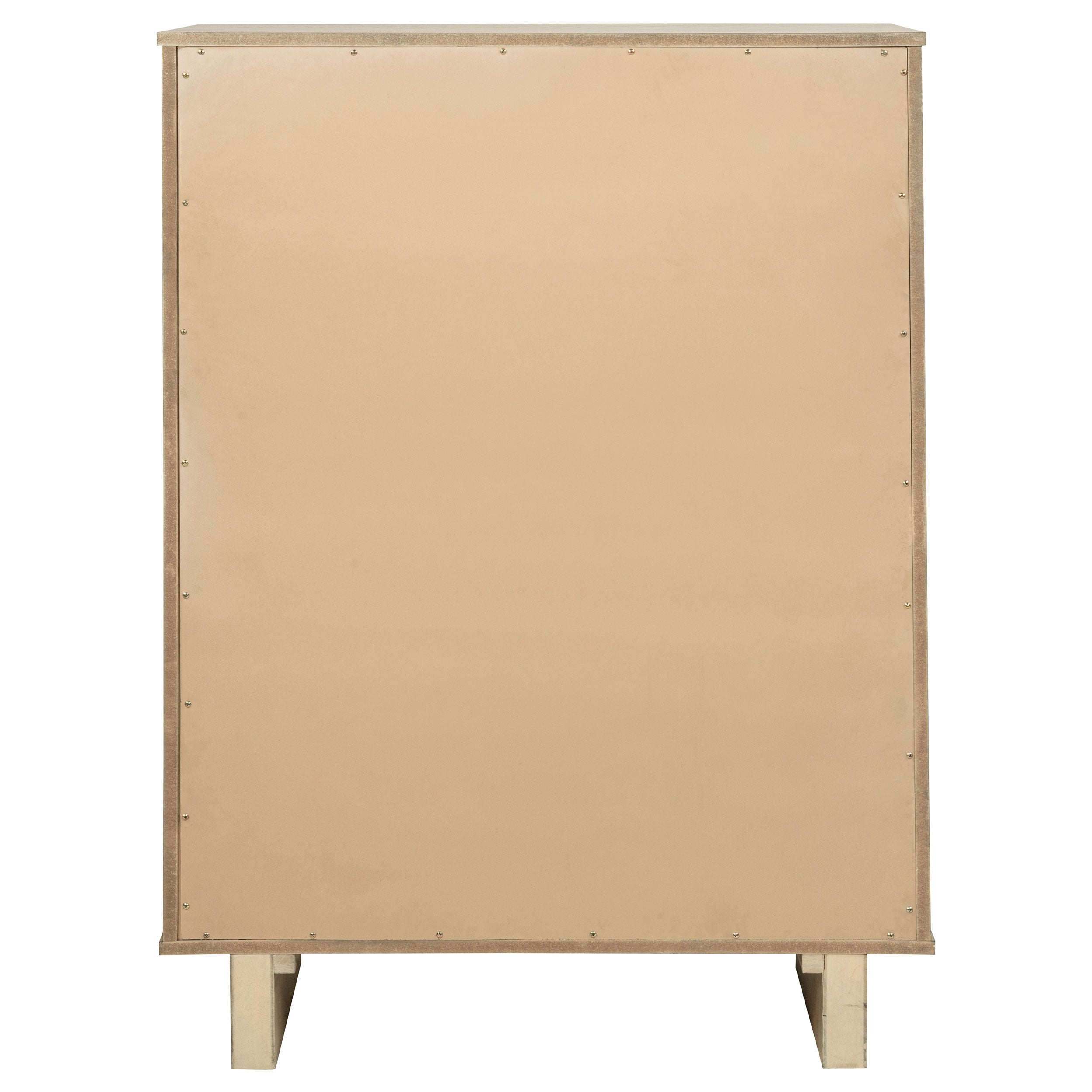 Kailani 5-drawer Bedroom Chest of Drawers Beige Oak — view 7