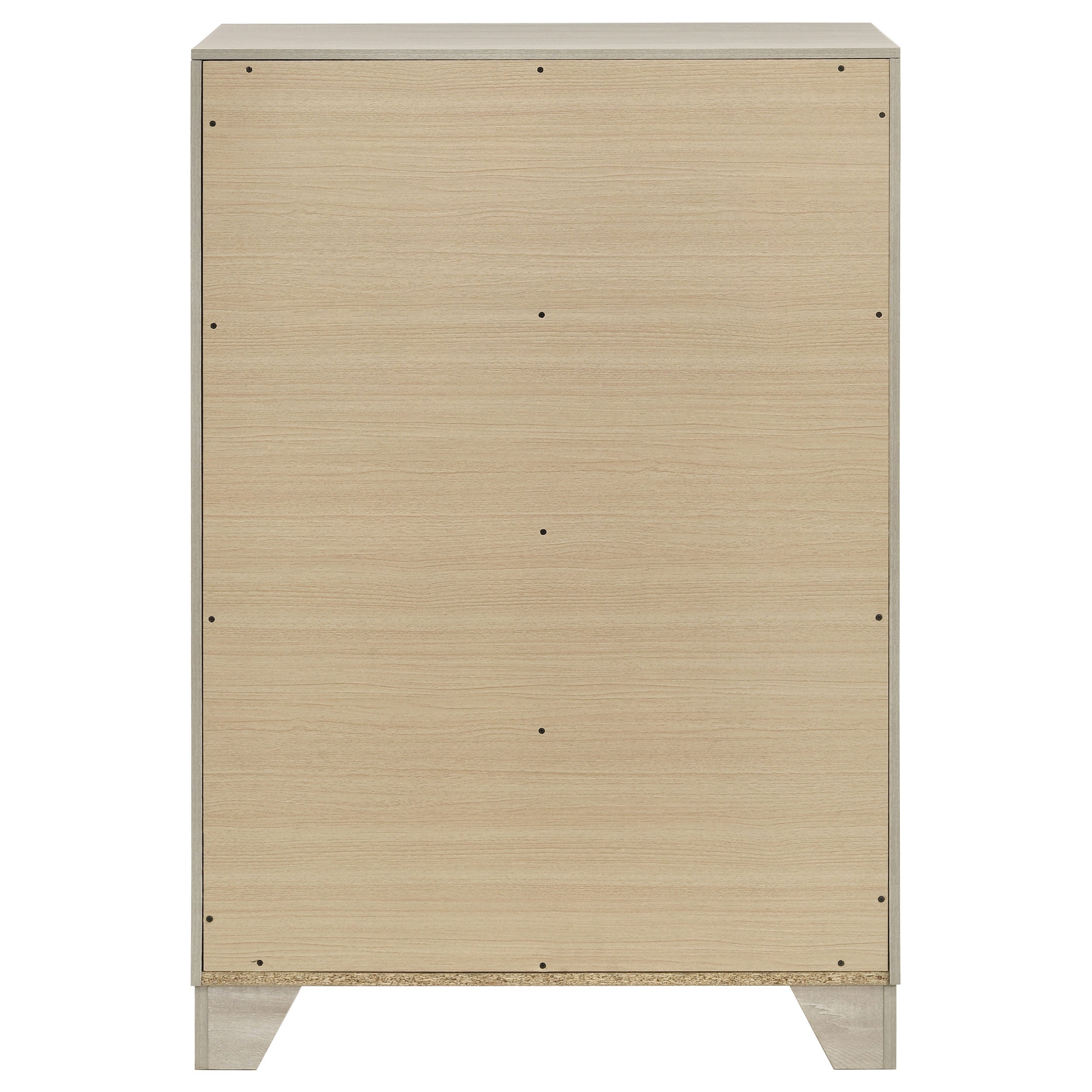 Trenton 4-drawer Bedroom Chest of Drawers Rustic Cream — view 7