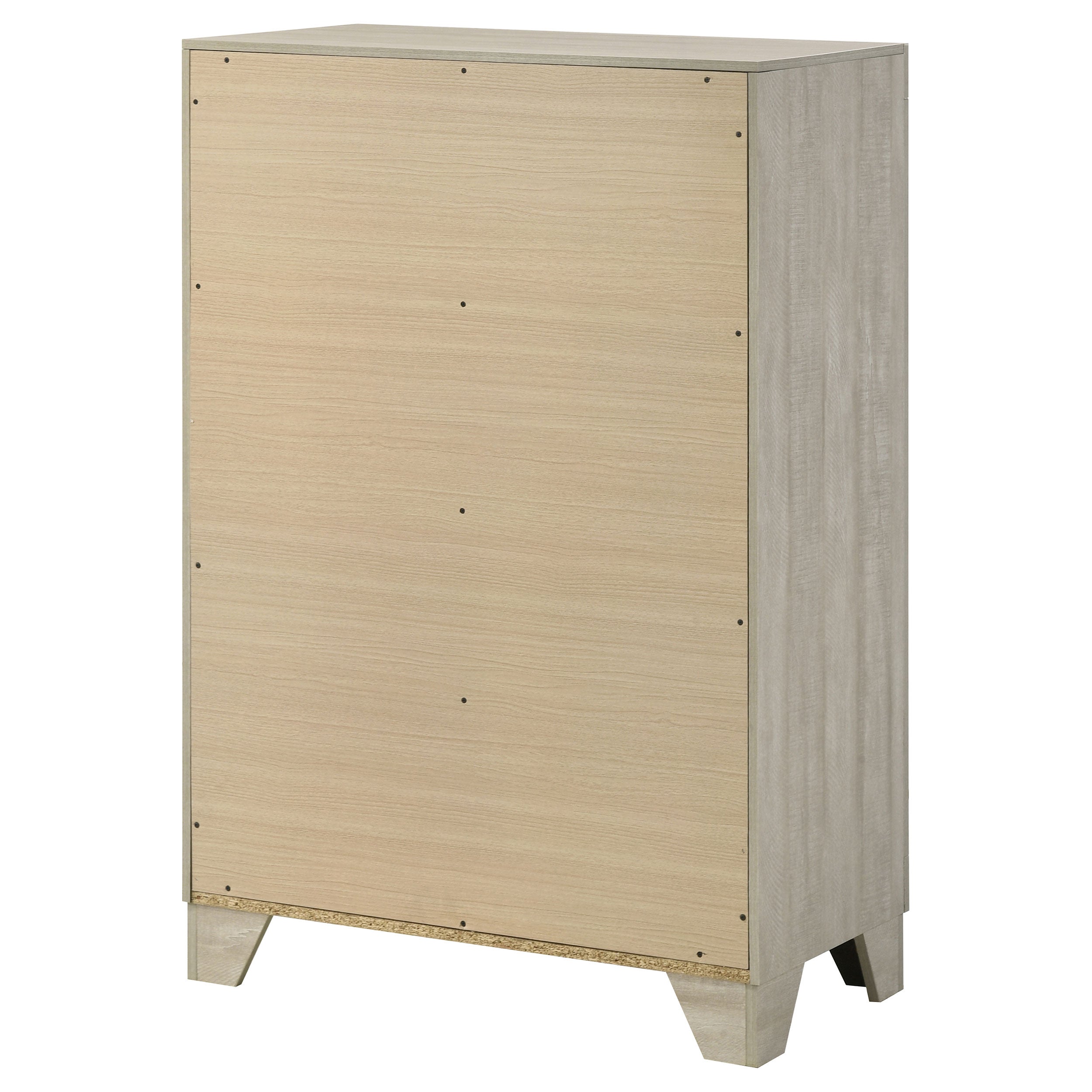Trenton 4-drawer Bedroom Chest of Drawers Rustic Cream — view 8