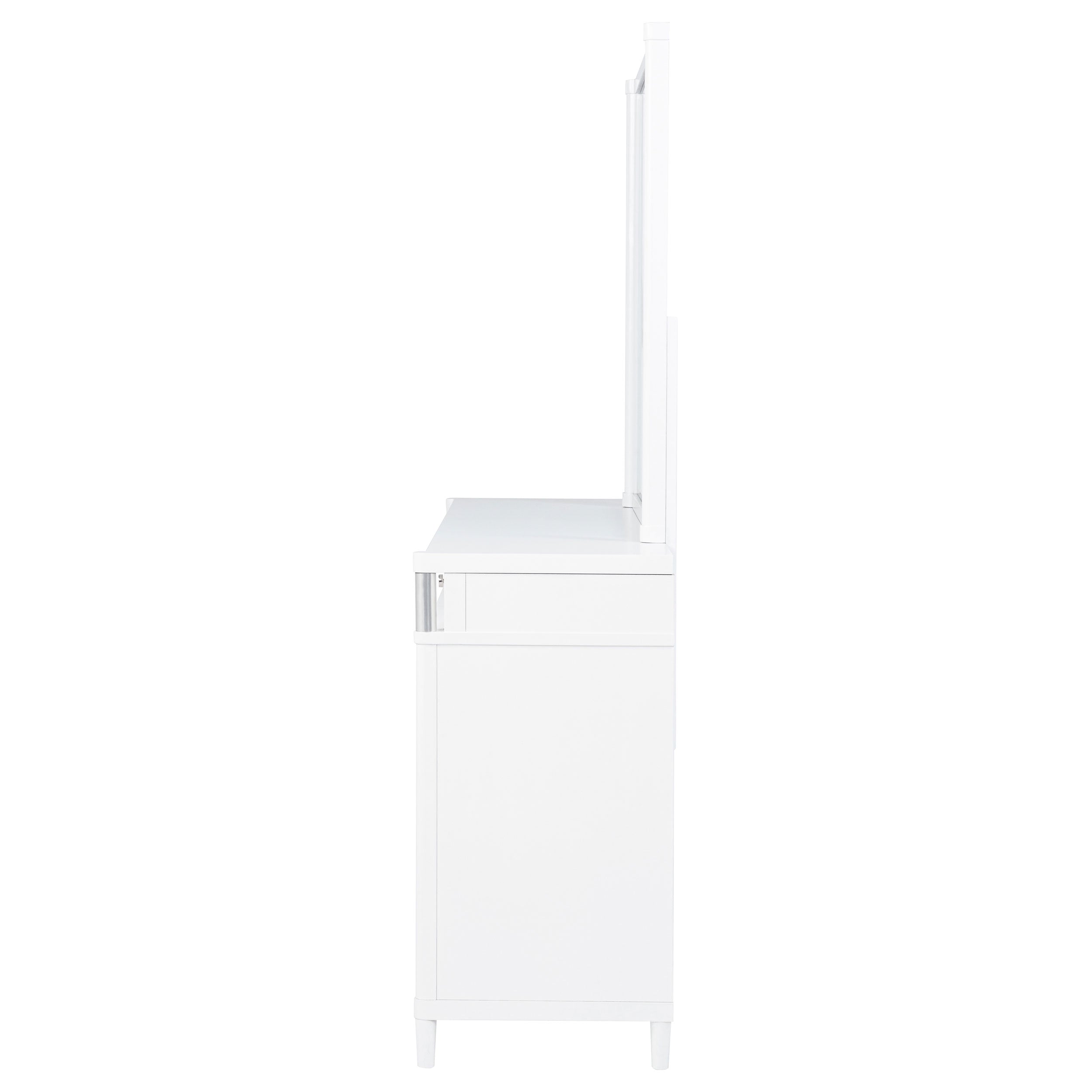 Gracemont 8-drawer Bedroom Dresser with Mirror White — view 5