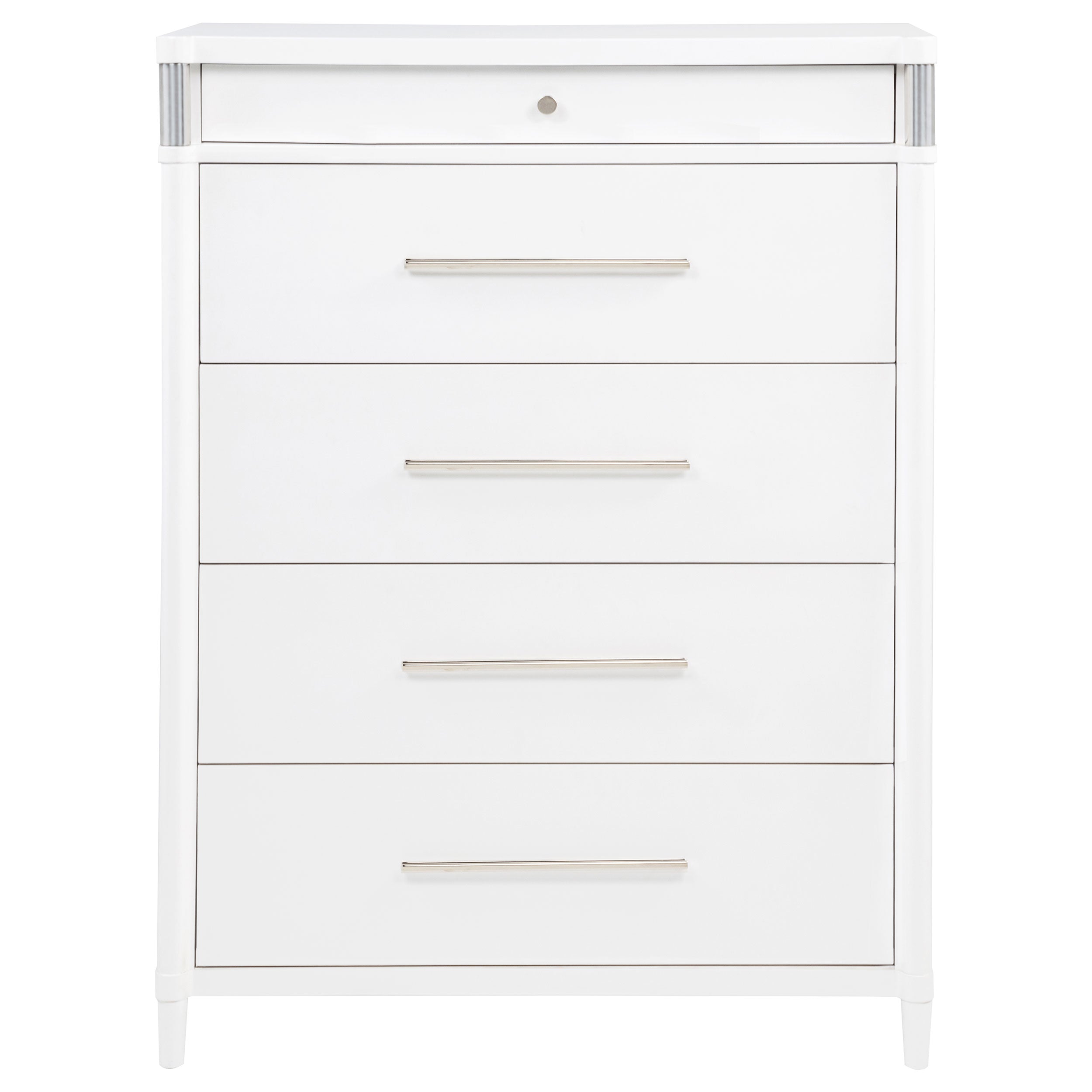 Gracemont 5-drawer Bedroom Chest of Drawers White — view 3