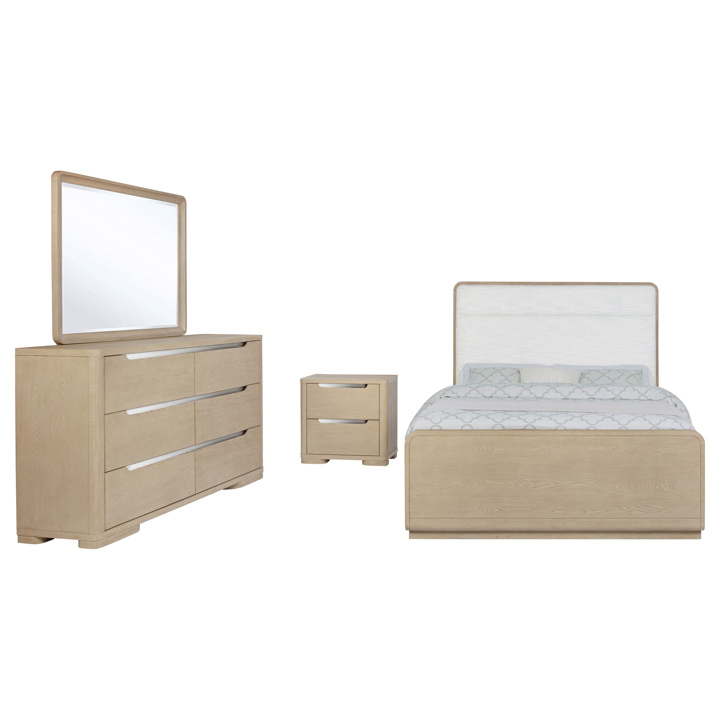 Ladera 4-piece California King Bedroom Set Light Elm — view 2