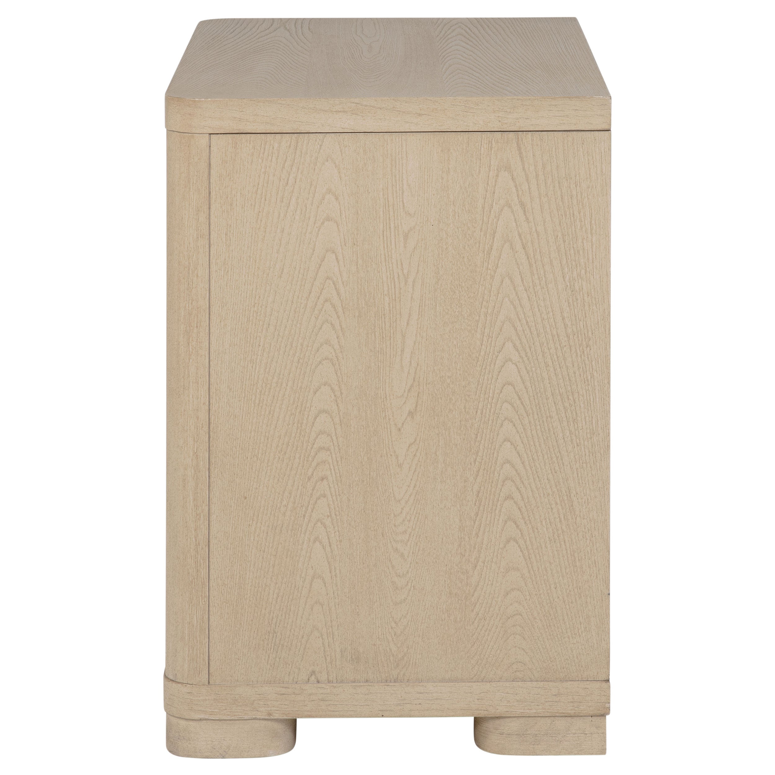 Ladera 2-drawer Nightstand Bedside Table Light Elm — view 5