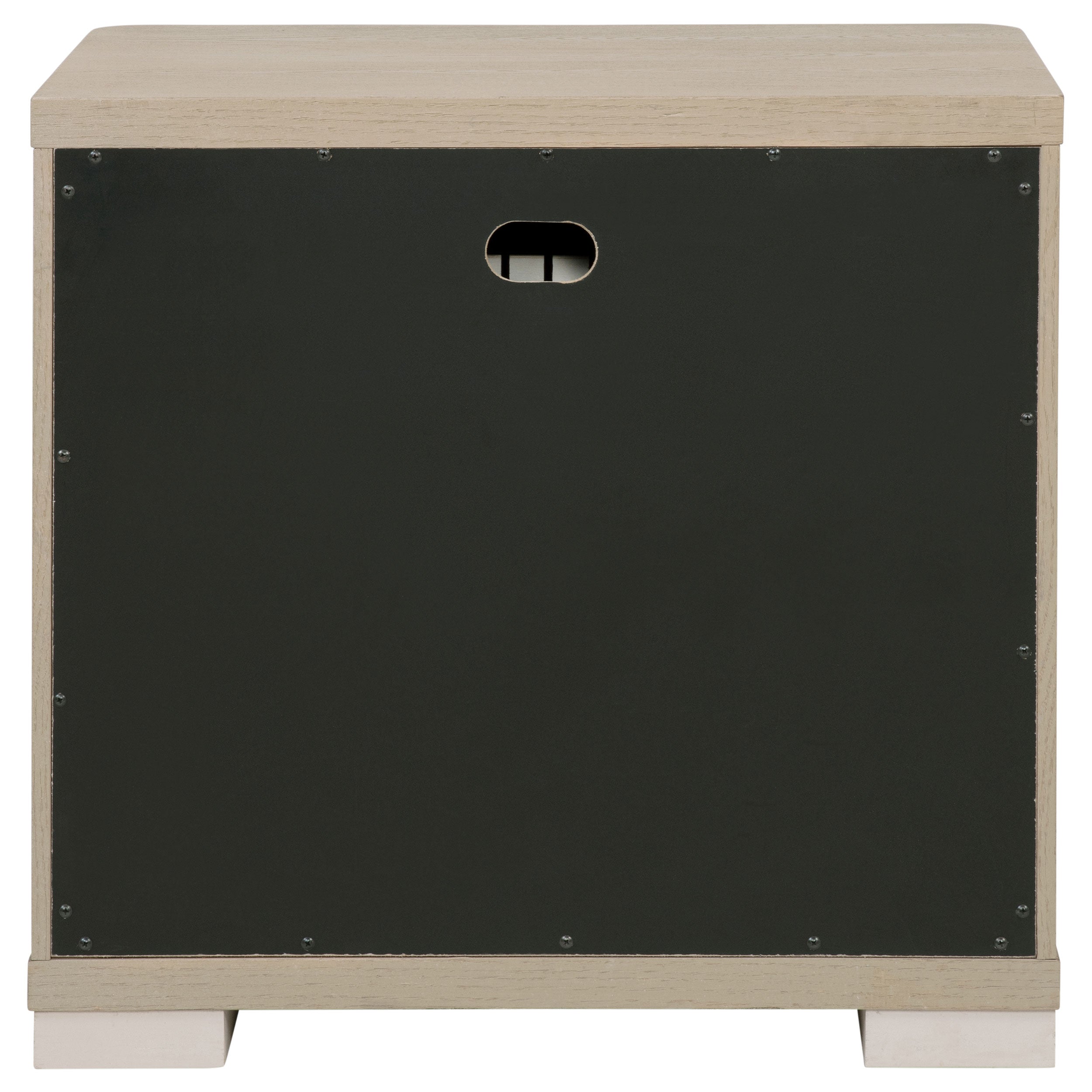Ladera 2-drawer Nightstand Bedside Table Light Elm — view 7