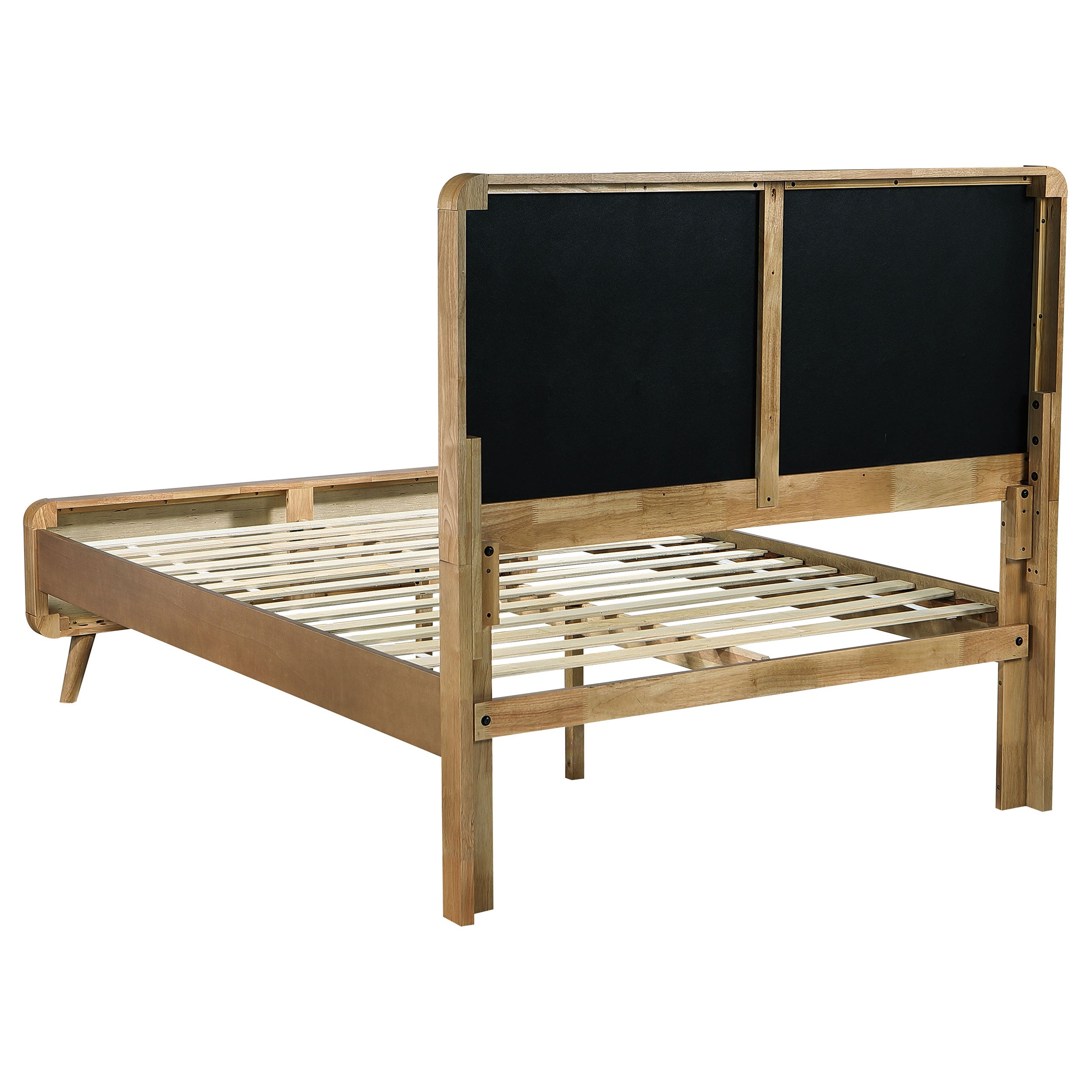 Robyn Wood Full Platform Bed Light Ash — view 5