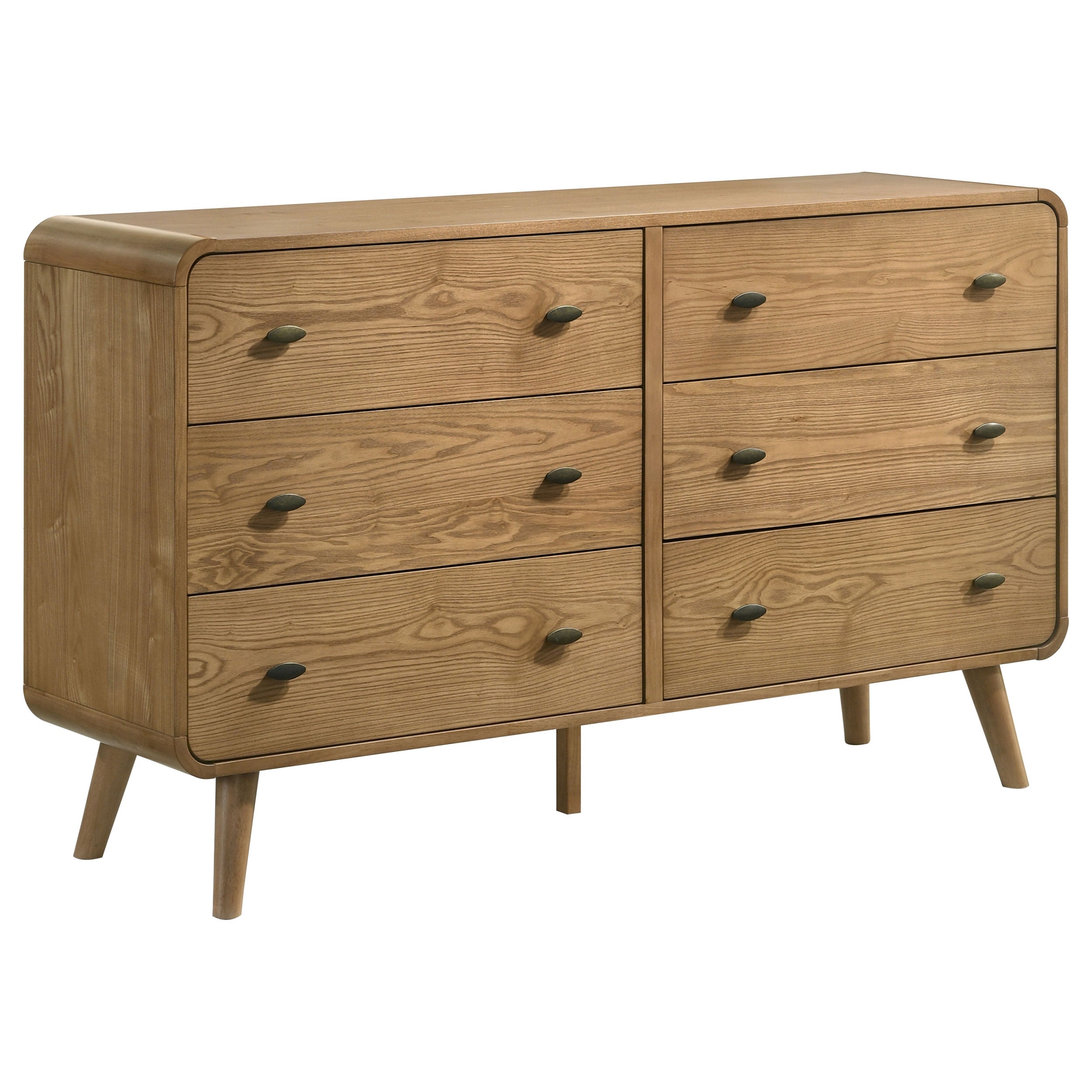 Robyn 4-piece Eastern King Bedroom Set Light Ash — view 7