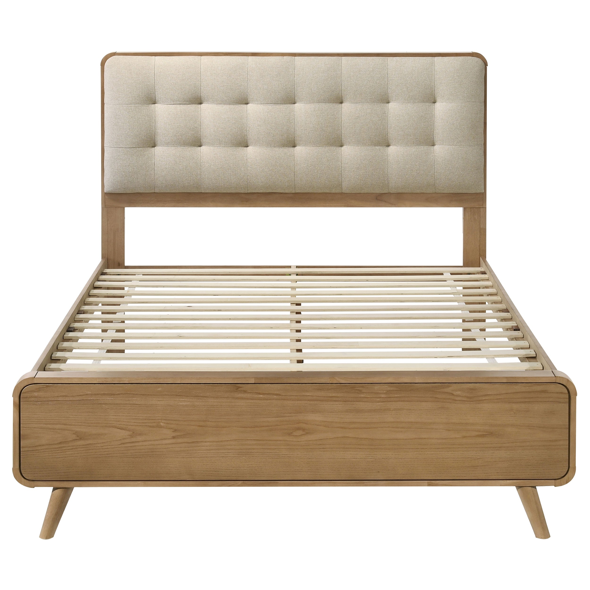 Robyn Wood Eastern King Platform Bed Light Ash — view 4