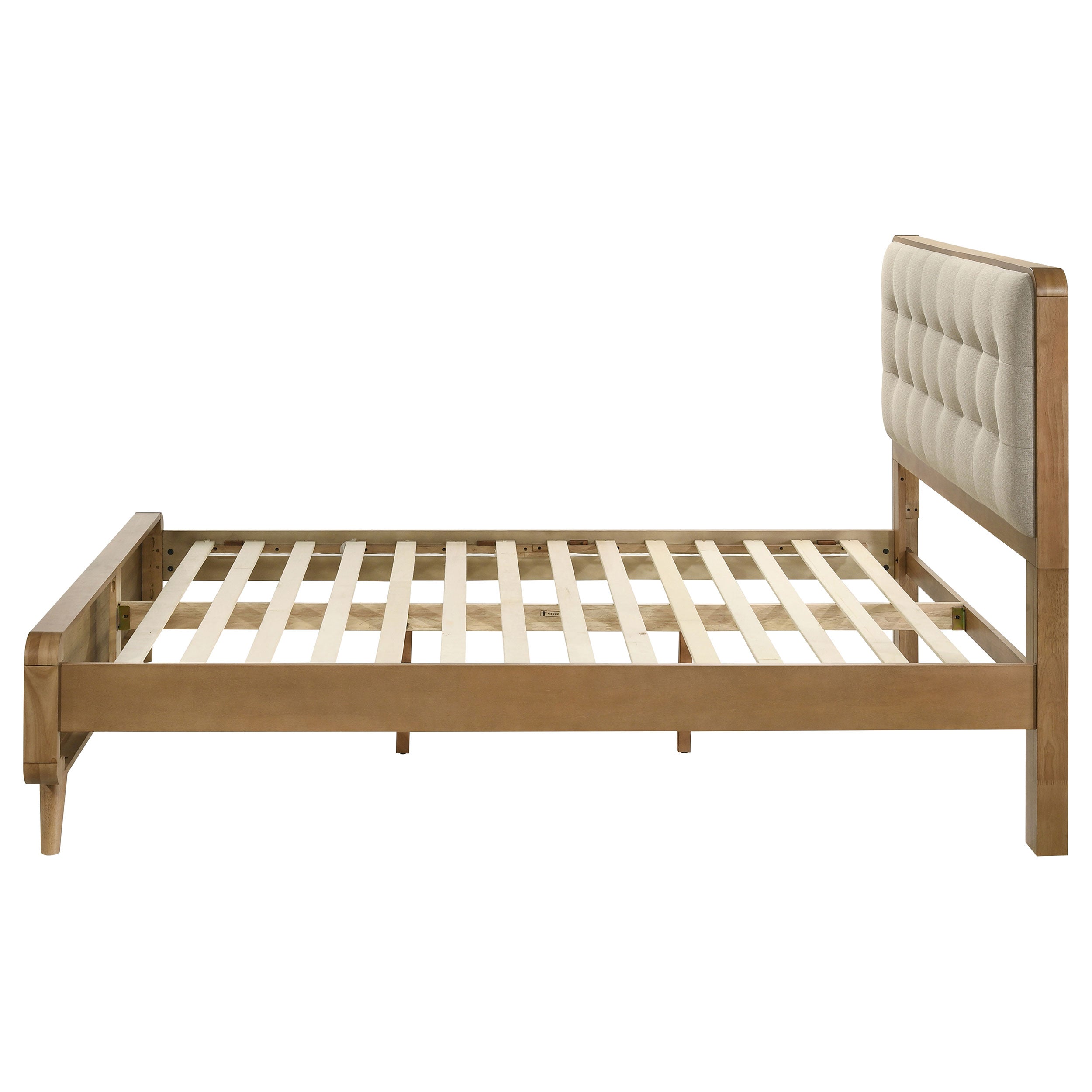 Robyn Wood Eastern King Platform Bed Light Ash — view 6