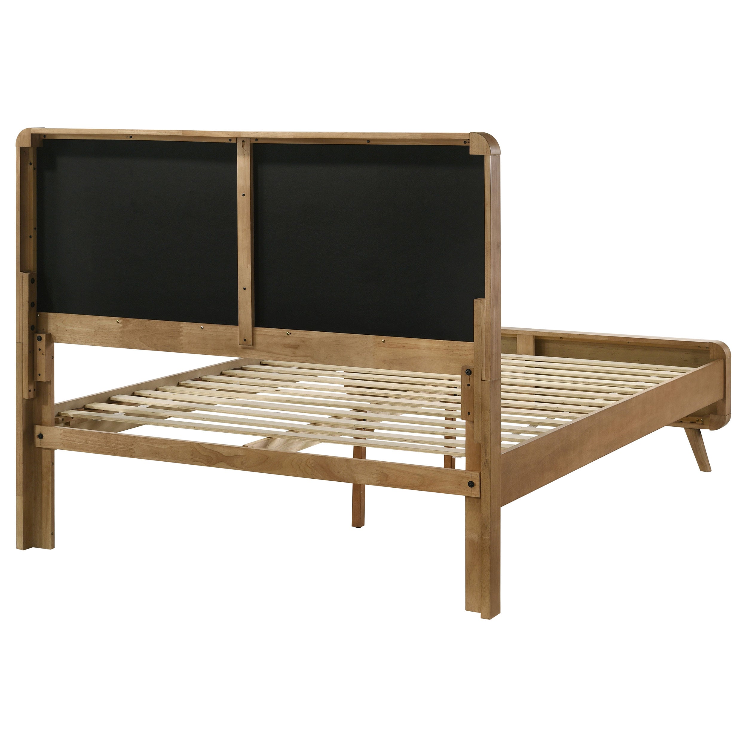Robyn Wood Eastern King Platform Bed Light Ash — view 8
