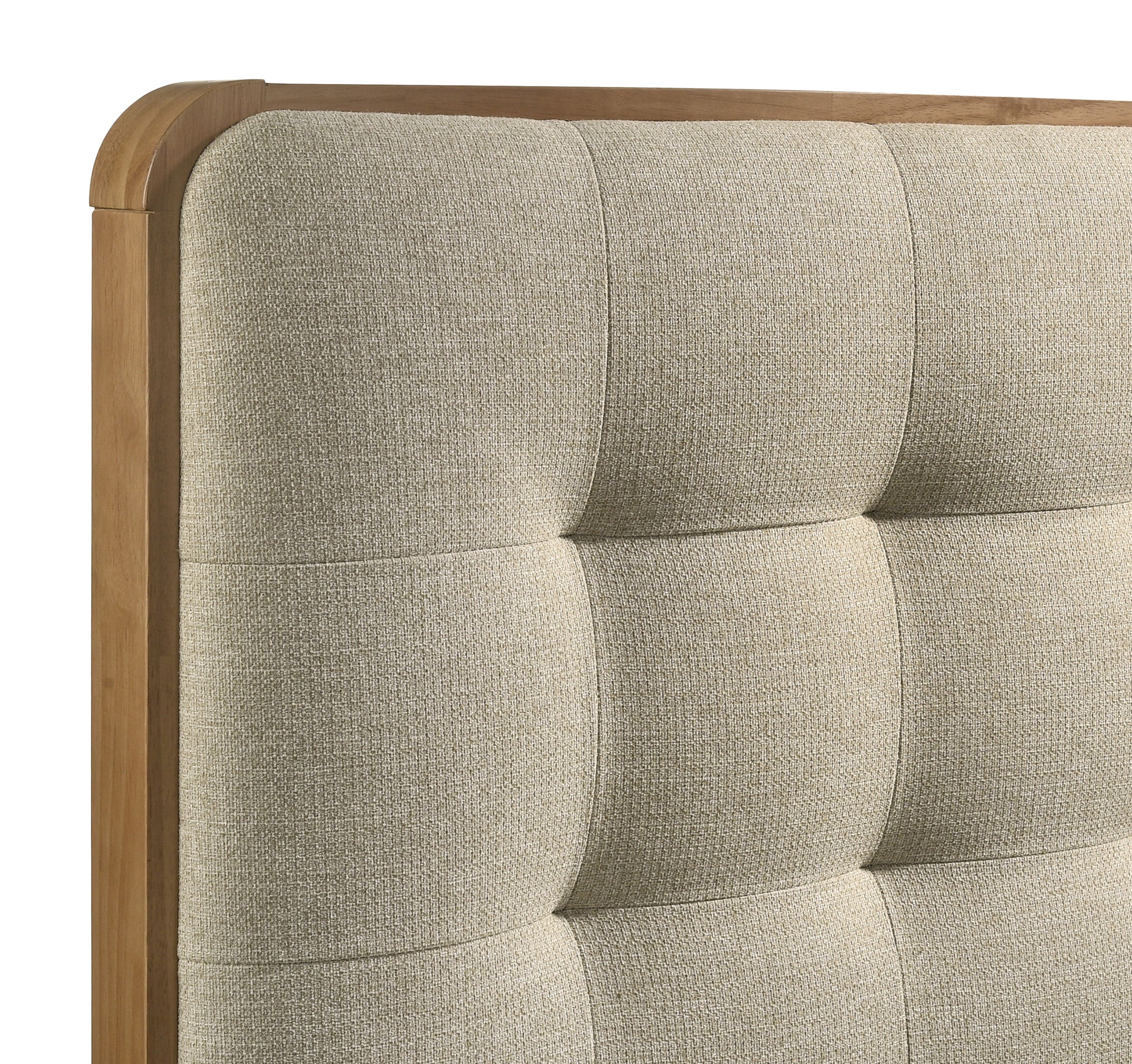 Robyn Wood Twin Platform Bed Light Ash — view 7