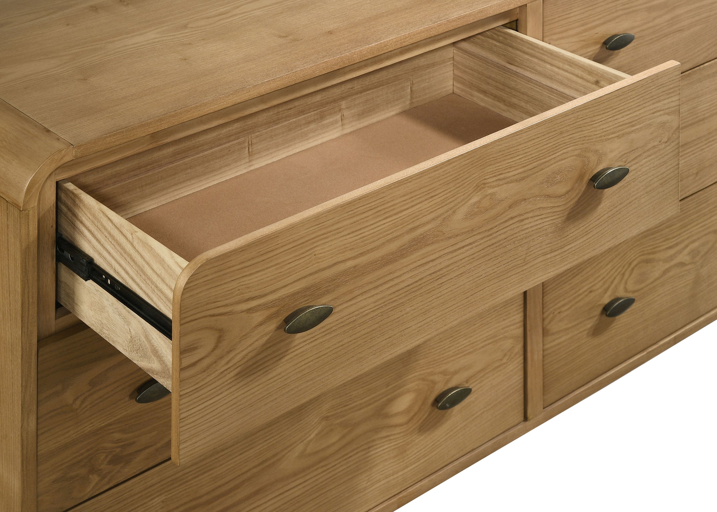 Robyn 6-drawer Bedroom Dresser Light Ash — view 10