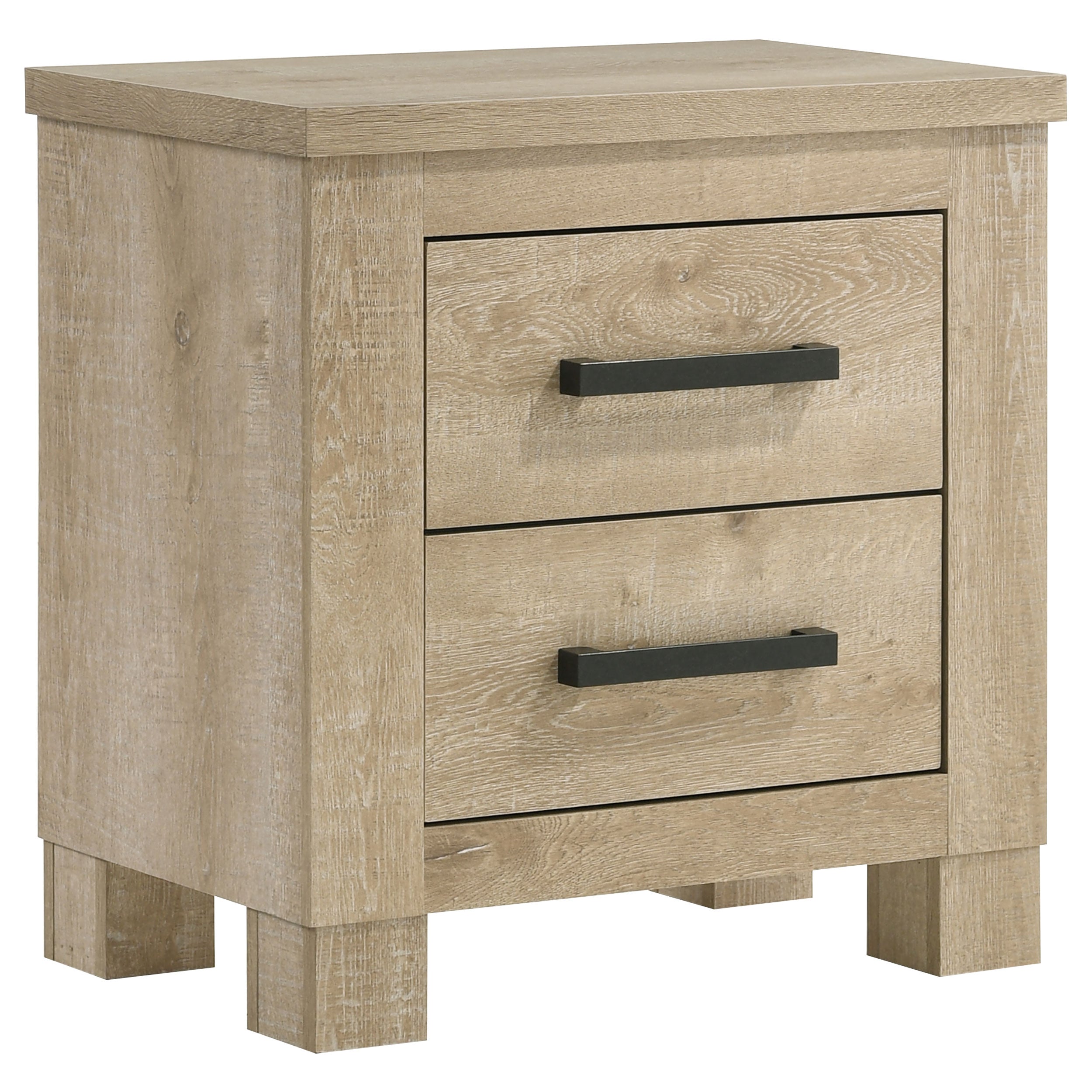 Oakglen 5-piece Eastern King Bedroom Set Weathered Oak — view 5