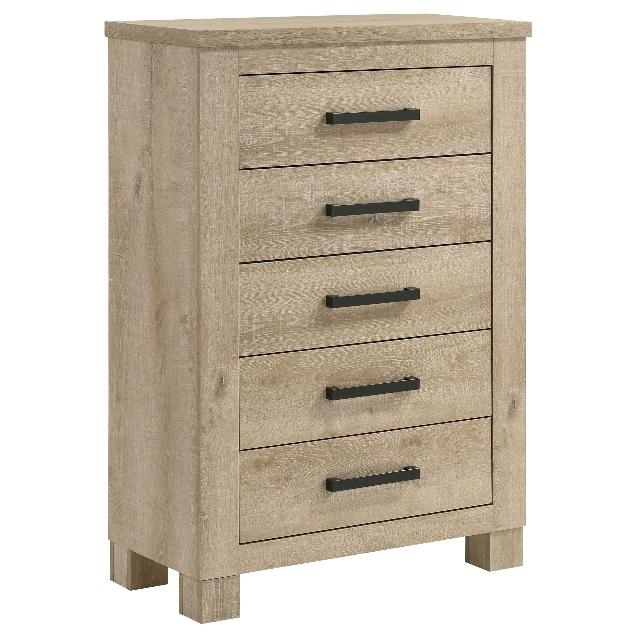 Oakglen 5-piece California King Bedroom Set Weathered Oak — view 11