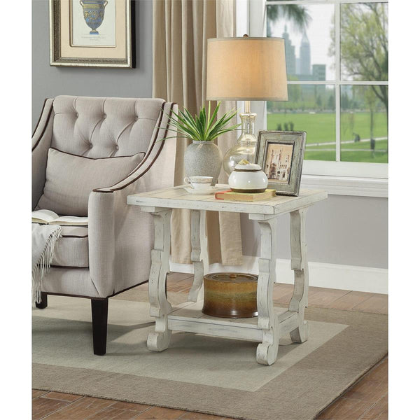 Orchard Park End Table with Plank Top