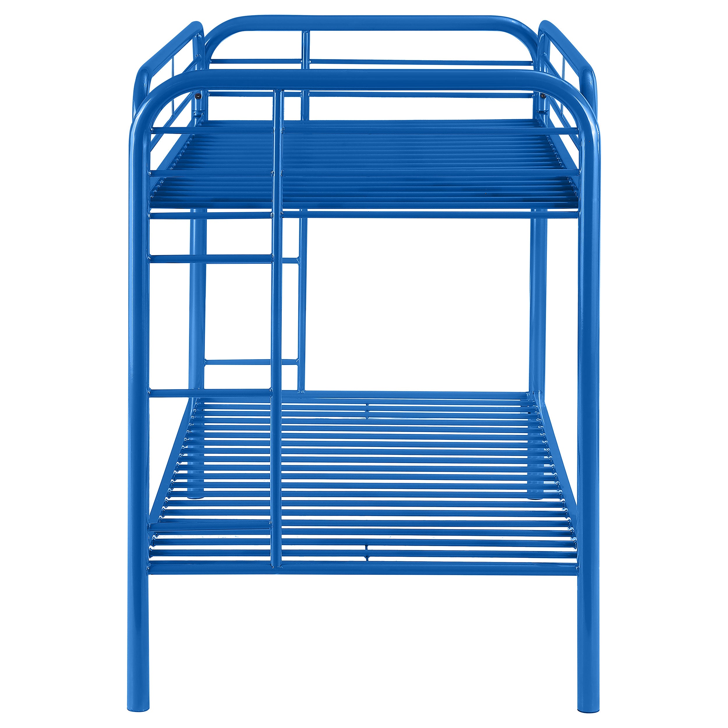 Morgan Metal Twin Over Twin Bunk Bed Blue — view 5