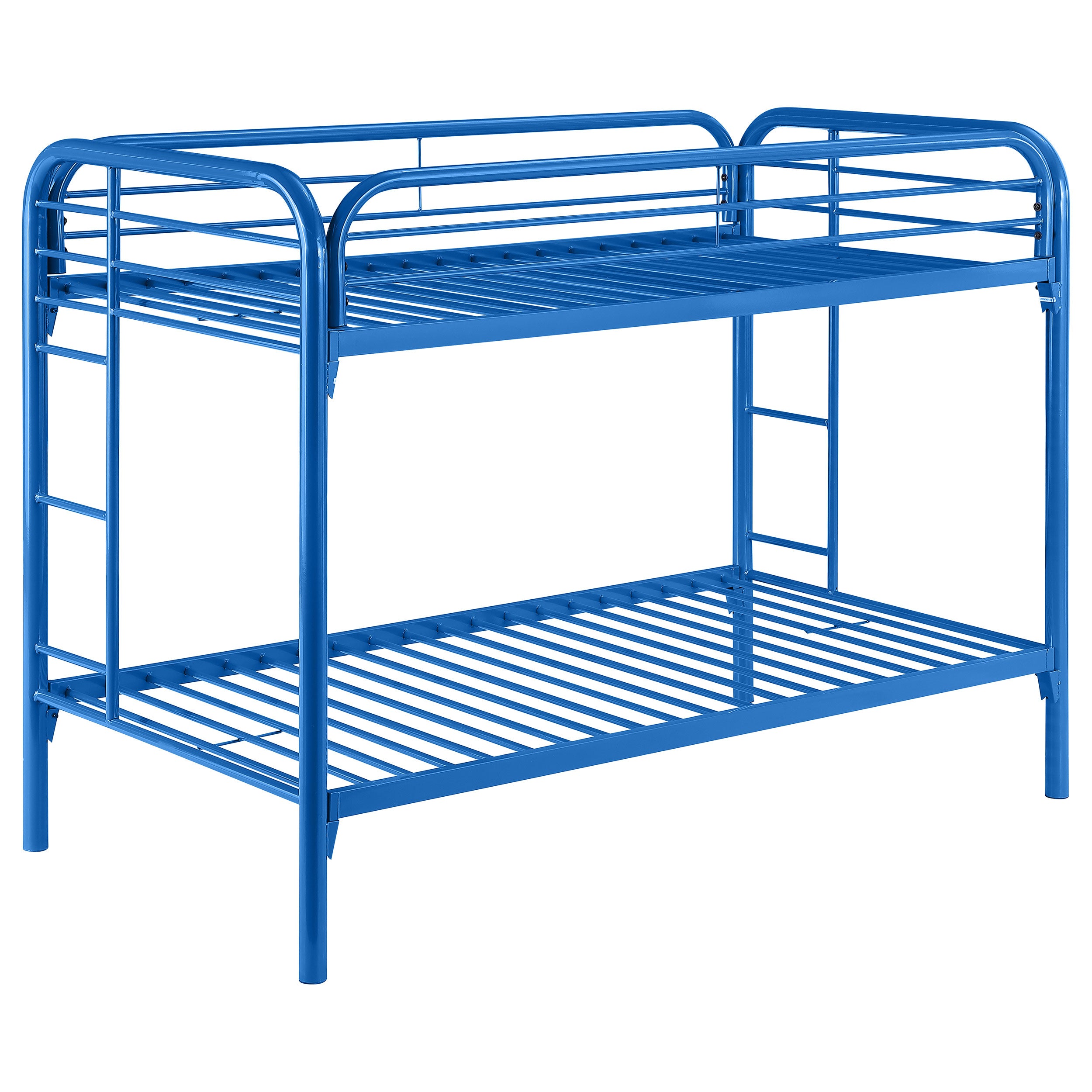 Morgan Metal Twin Over Twin Bunk Bed Blue — view 6