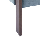 Modern Upholstered Accent Arm Chair With Barrel Back Design