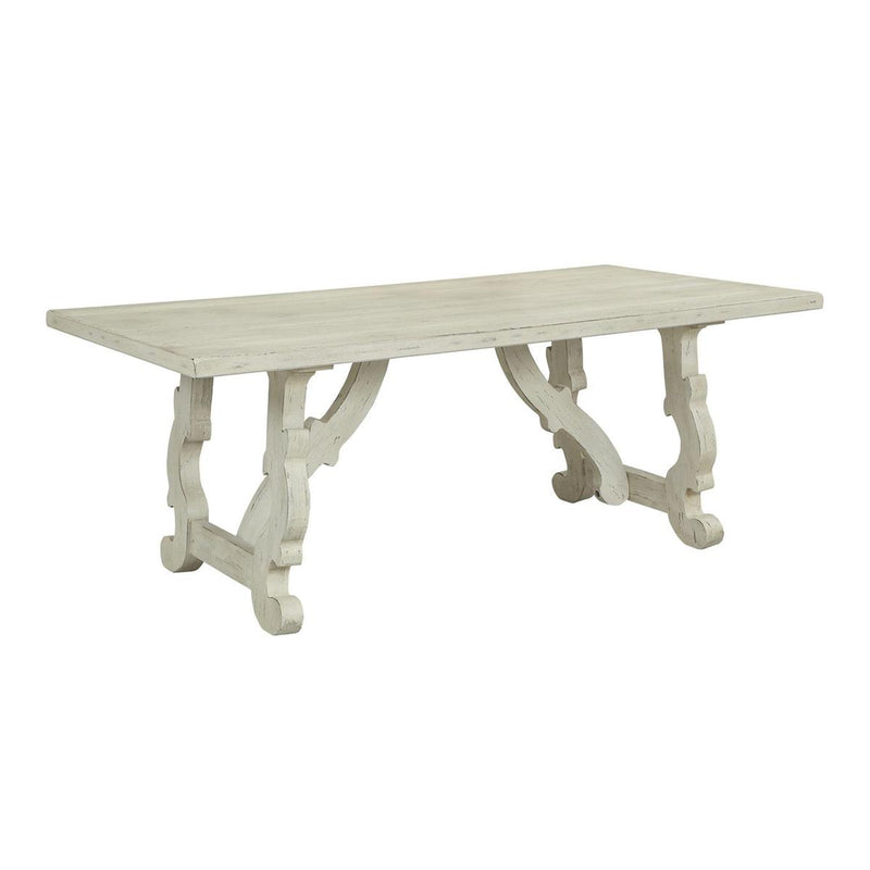 Scott Orchard White Rub Dining Table