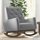 Demetrius - Solid Wood Rocking Chair