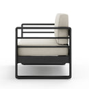 Maya Bay - Loveseat - Black / Beige