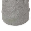 Classic Flower Planter With Magnesium Oxide Material - Stone Gray