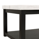 Marcello - Coffee Table With Casters - White