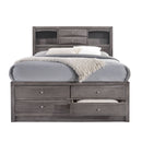 Emily - Storage Bed - Weathered Gray