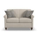 Stella - Loveseat - Light Gray - Atlantic Fine Furniture Inc