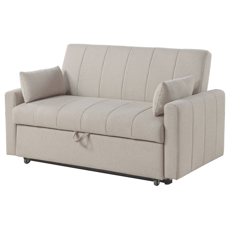 Portland - Boucle Upholstered Sleeper Sofa Bed