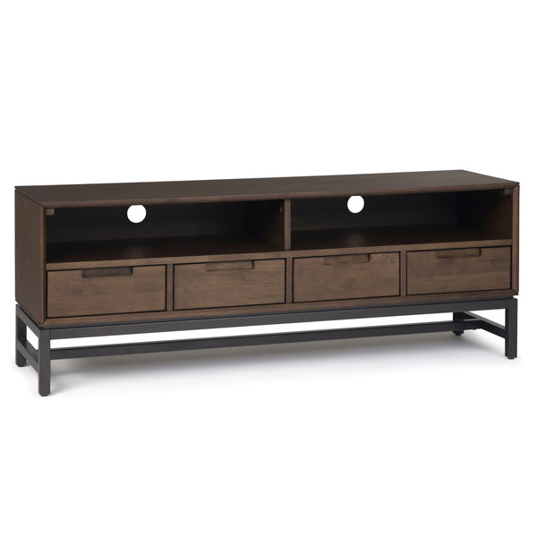 Banting - Mid Century Low TV Stand - Walnut Brown