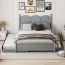Platform Bed With With 2 Big Drawers And Trundle