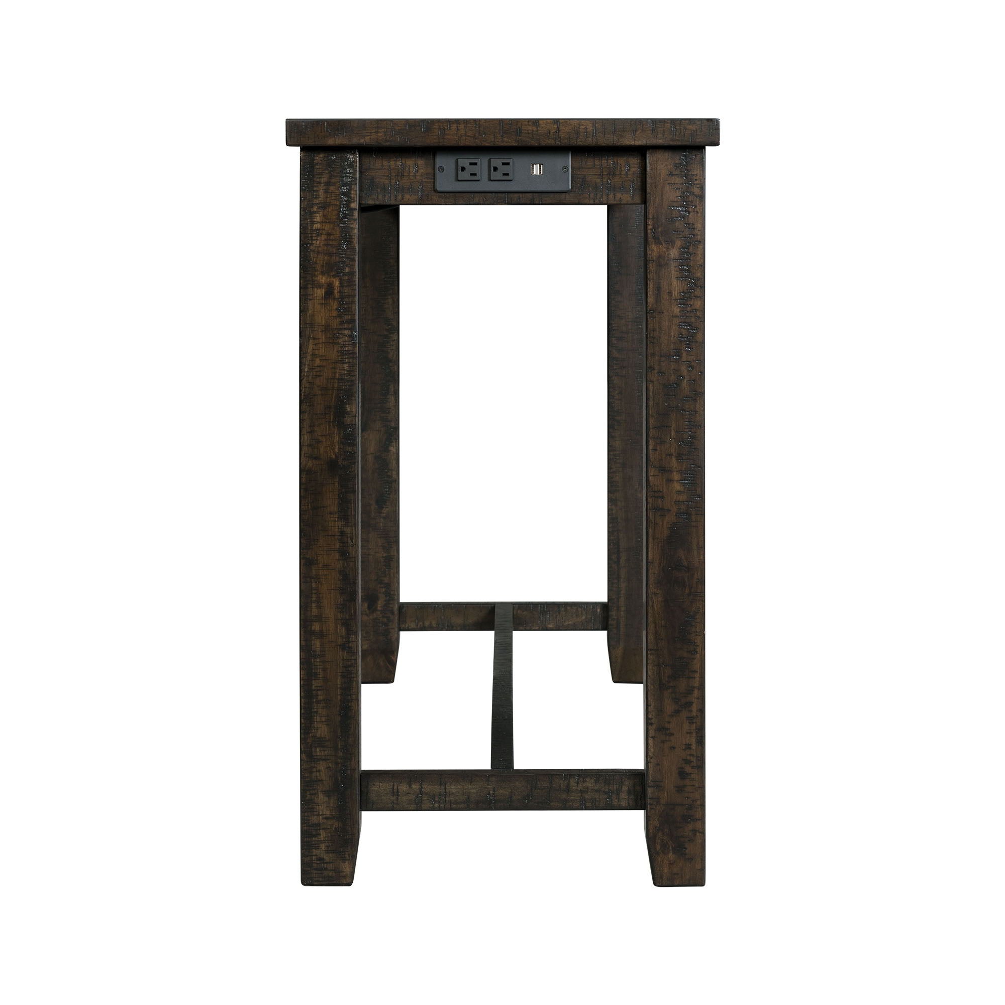 Stone - Multipurpose Bar Table Set - Dark Walnut