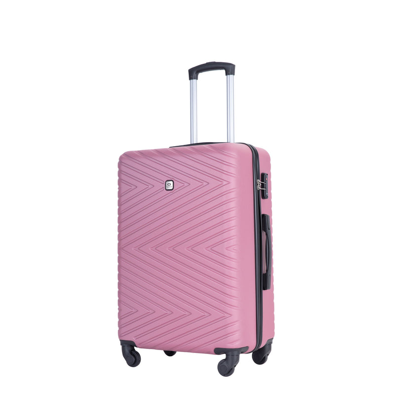 Luggage 4 Piece Lightweight Suitcase With Rotating Wheels With Tsa Lock,