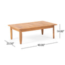 Aston - 2 Piece Wood Outdoor Patio Conversation Seating Set With Cushions