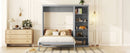 Multifunction Murphy Wall Bed With Shelves