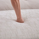 Modern Upholstered End Of Bed Bench With Armrests