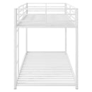 Metal Bunk Bed, Low Bunk Bed With Ladder