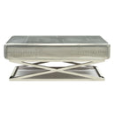 Brancaster - 51" Coffee Table - Aluminum