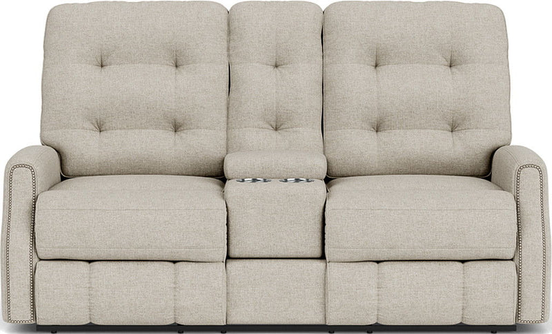 Devon - Loveseat With Console