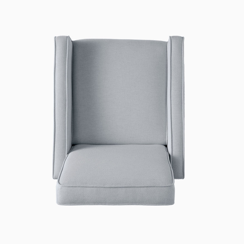 Minimalist Design Fabric Push Back Chair