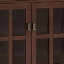 Artisan - Entryway Storage Cabinet - Russet Brown