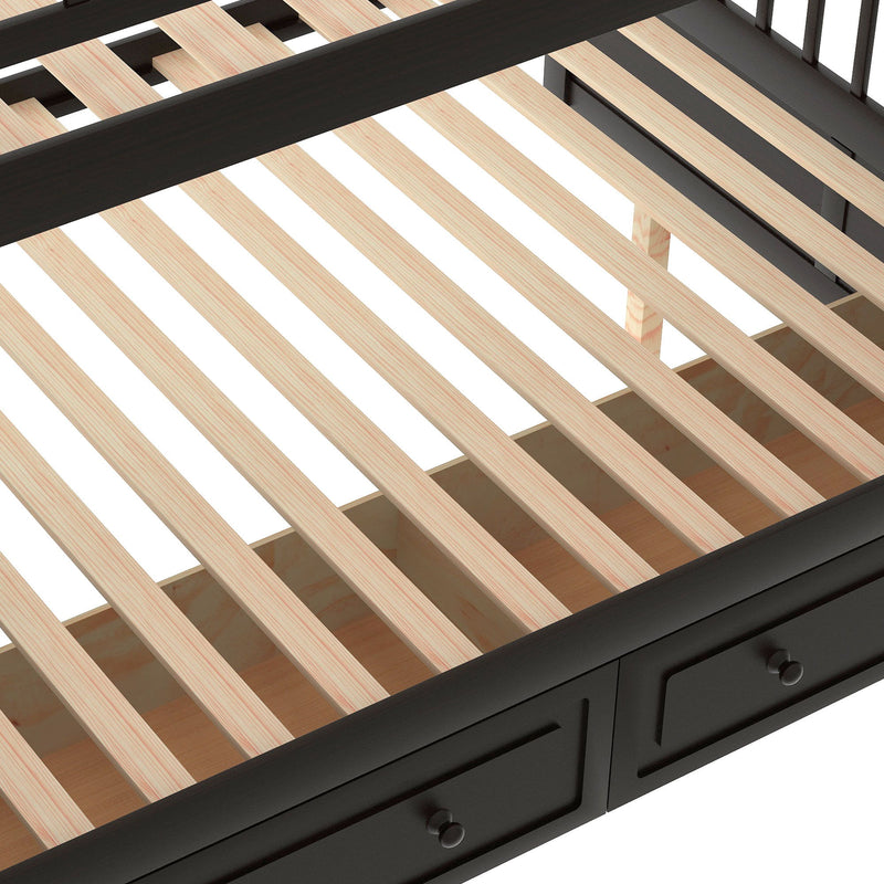 Bunk Bed With Drawers, Convertible Design